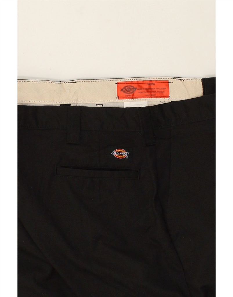 DICKIES Mens Straight Cargo Trousers W38 L30  Black Polyester | Vintage Dickies | Thrift | Second-Hand Dickies | Used Clothing | Messina Hembry 