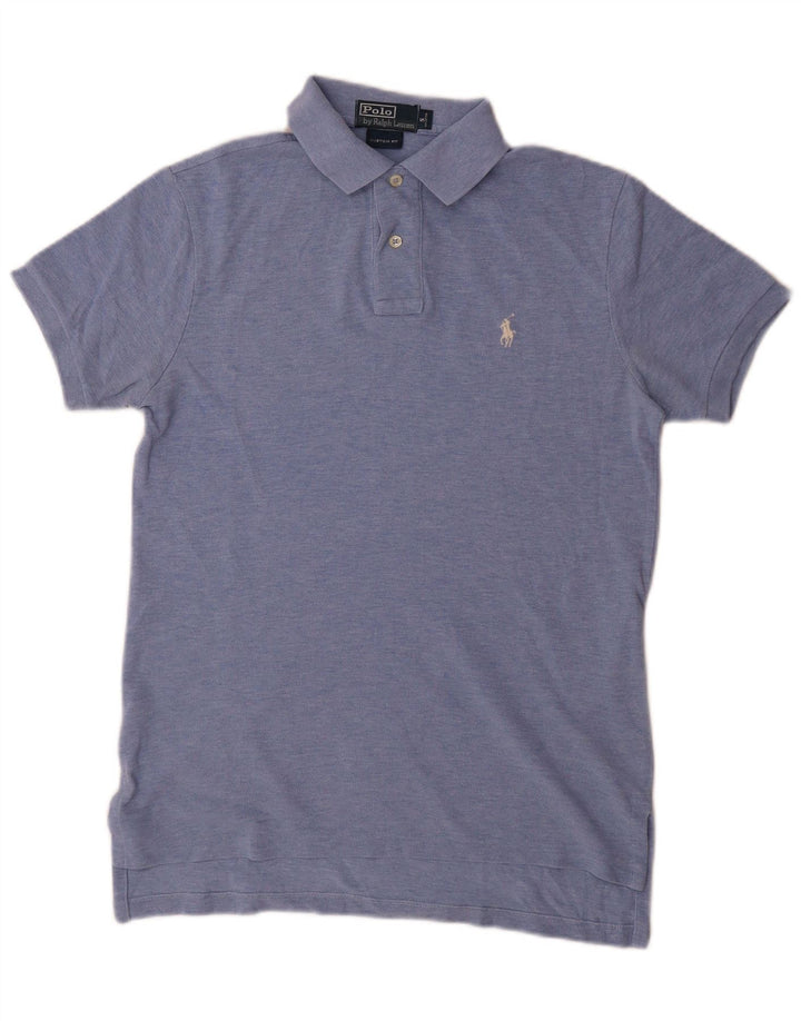 Polo Ralph Lauren Mens Custom Fit Shirt Small Blue Cotton