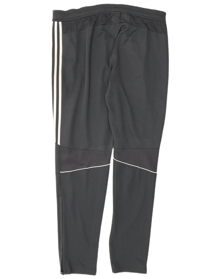 Adidas Mens Climacool Tracksuit Trousers Large Grey Polyester