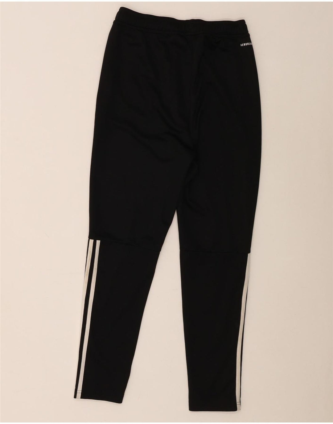 Adidas Boys Aeroready Tracksuit Trousers 13-14 Years  Black Polyester