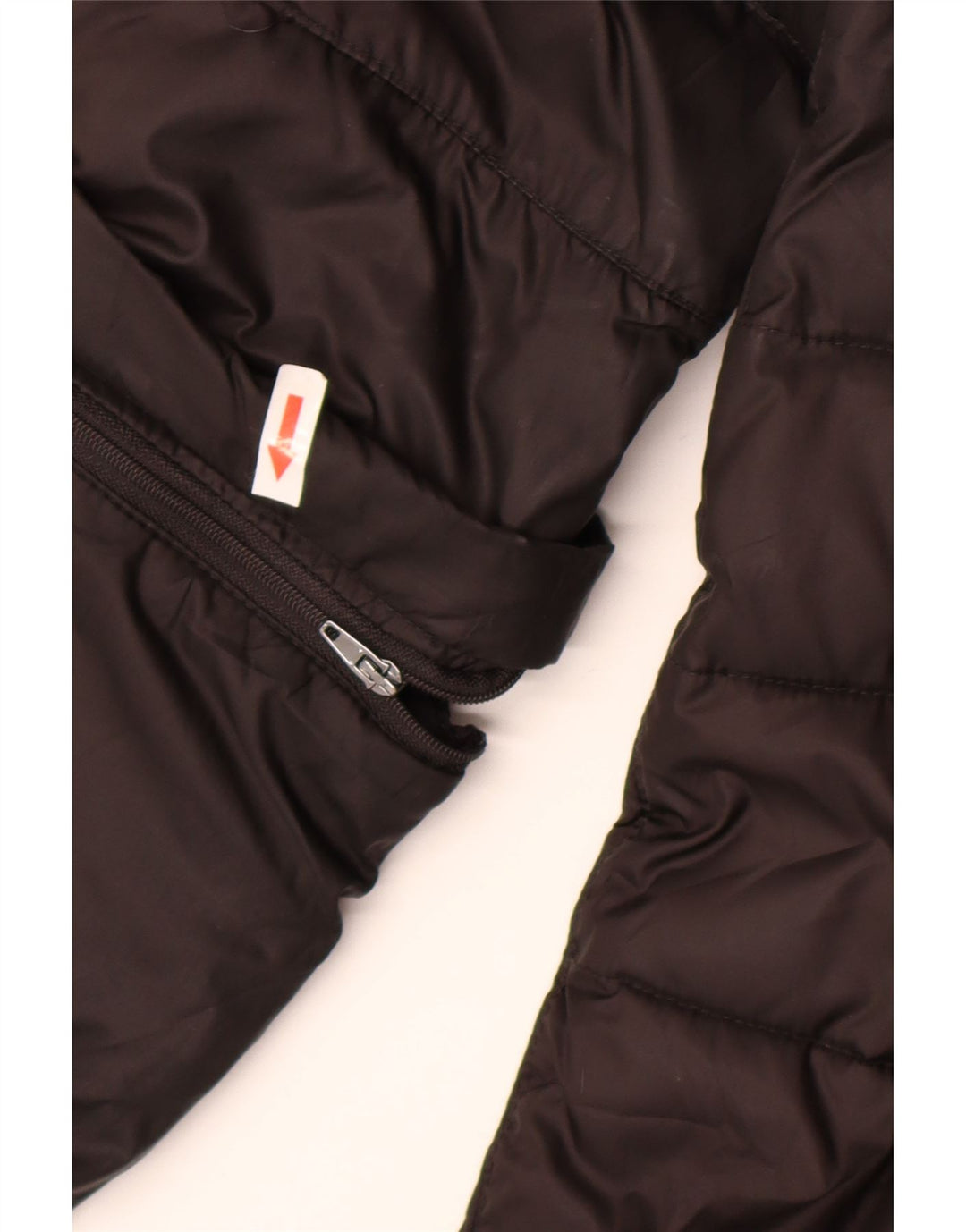 Geox Respira Womens Oversized Padded Jacket UK 10 Small Black Polyester