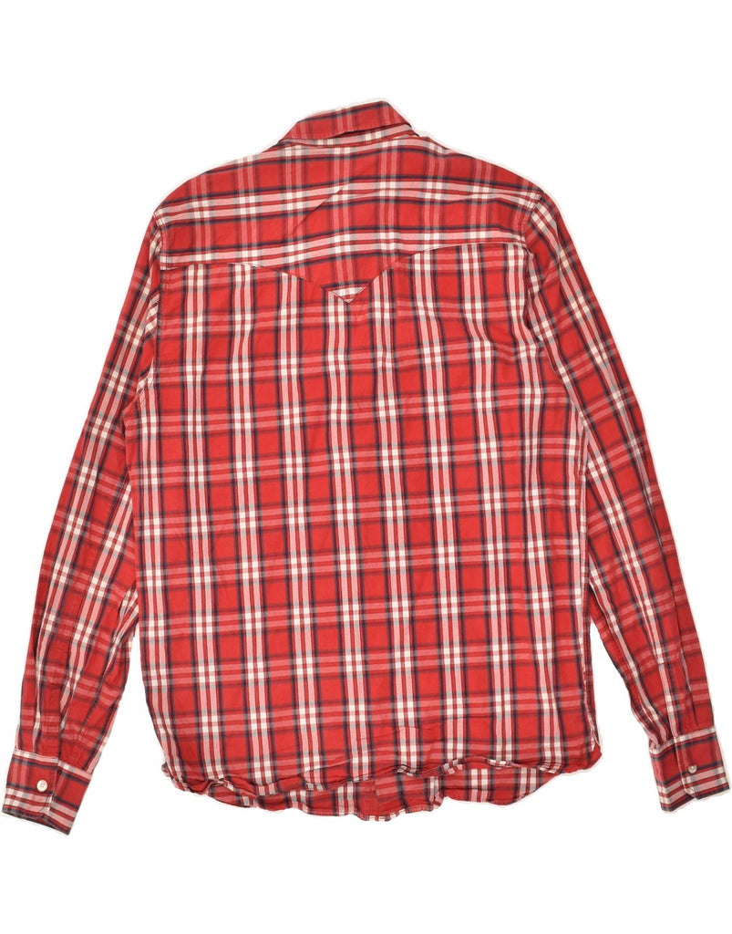 LEVI'S Mens Classic Fit Shirt Medium Red Check Cotton | Vintage Levi's | Thrift | Second-Hand Levi's | Used Clothing | Messina Hembry 