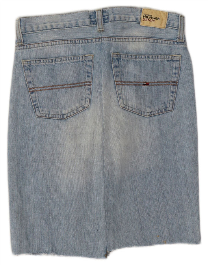 TOMMY HILFIGER Womens Denim Skirt W28 Medium  Blue Cotton