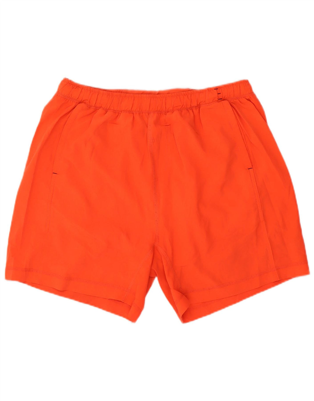 FILA Mens Sport Shorts Large Orange Polyester