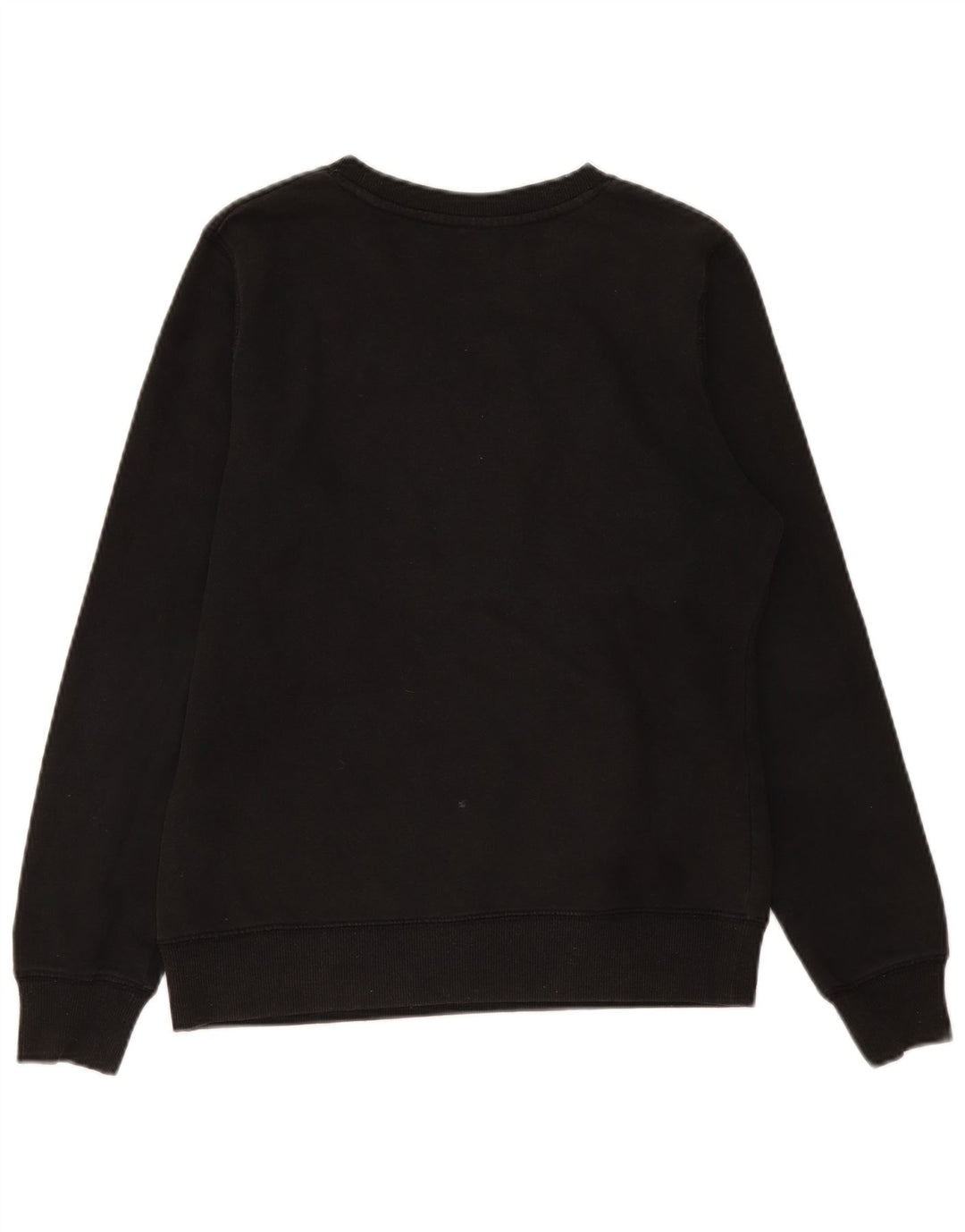Champion Mens Graphic Sweatshirt Jumper Small Black Cotton