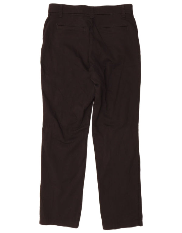 Lee Womens Mid Rise Regular Fit Chino Trousers US 8 Medium W30 L30 Black