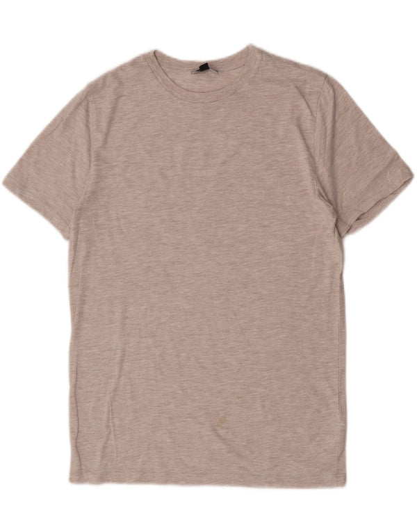 Reiss Mens T-Shirt Top Small Grey Cotton