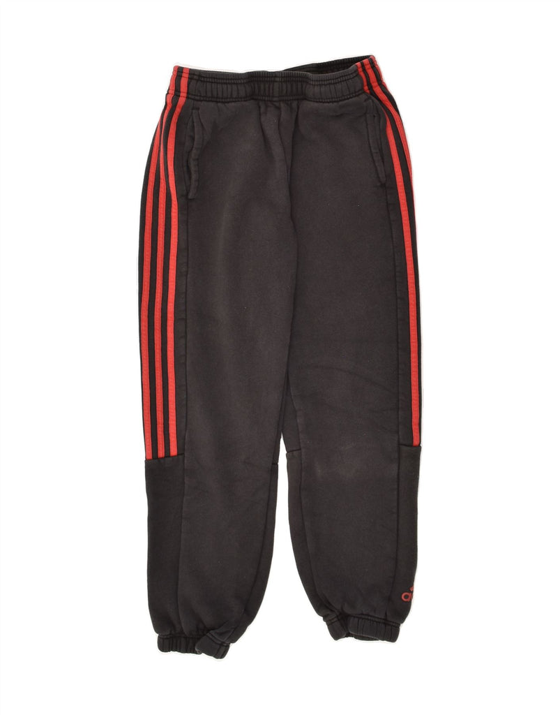 ADIDAS Boys Tracksuit Trousers Joggers 13-14 Years Black Cotton | Vintage Adidas | Thrift | Second-Hand Adidas | Used Clothing | Messina Hembry 