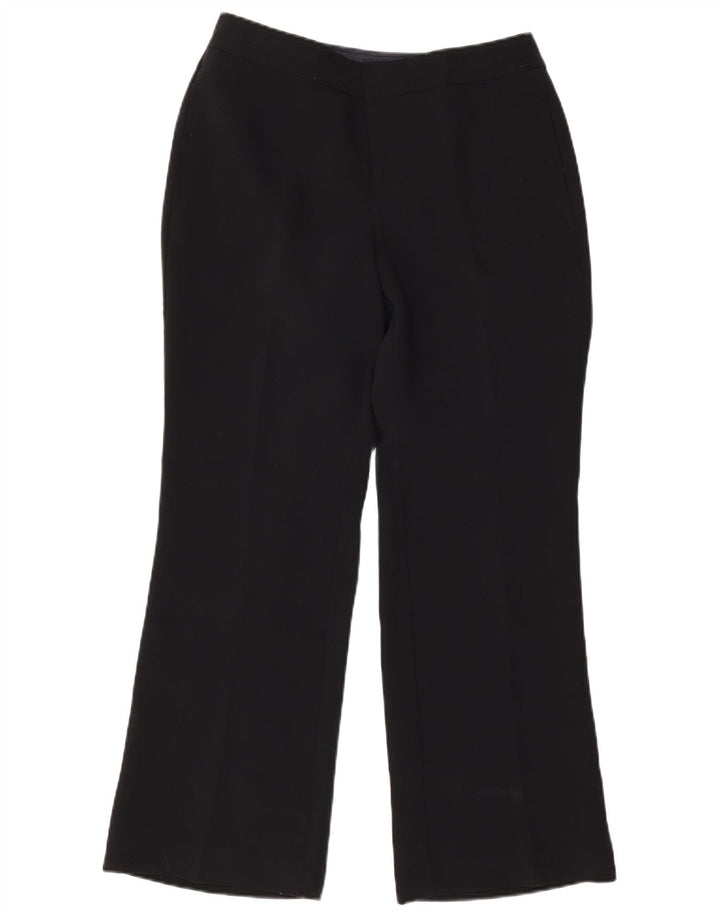 Eddie Bauer Womens Petite Bootcut Casual Trousers US 6 Medium W30 L29 Black