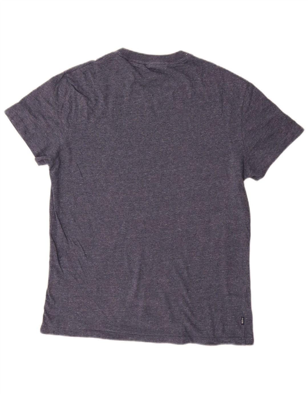 Superdry Mens T-Shirt Top Medium Navy Blue Cotton