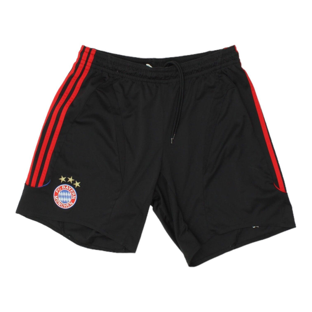Bayern Munich 2007-08 Adidas Mens Black Third Shorts | VTG Football Sportswear | Vintage Messina Hembry | Thrift | Second-Hand Messina Hembry | Used Clothing | Messina Hembry 