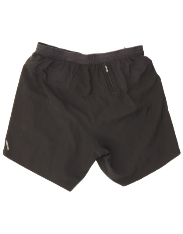 Nike Womens Dri Fit Sport Shorts UK 12 Medium Black Polyester