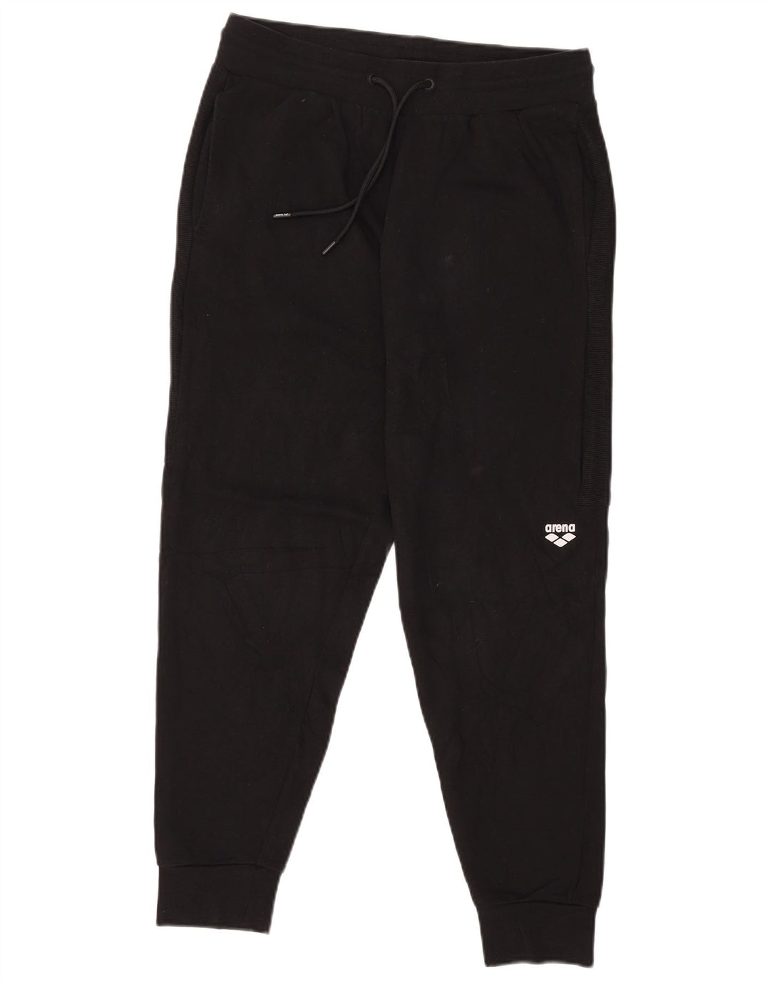 Arena Mens Tracksuit Trousers Joggers Medium Black Cotton