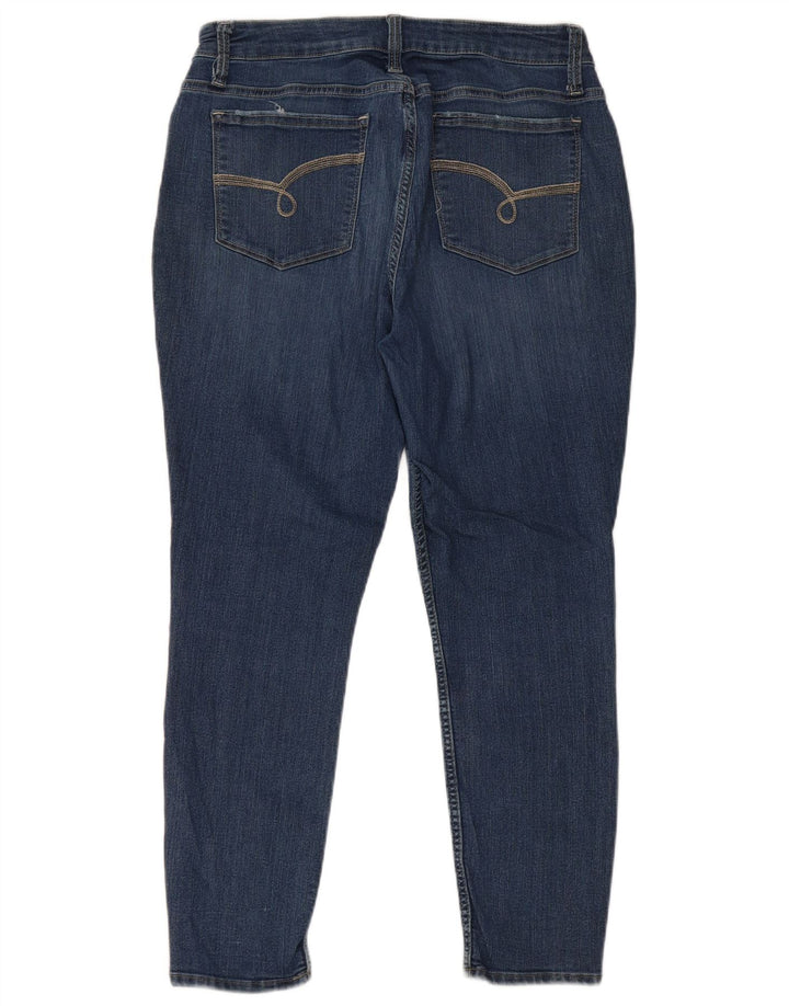 Lee Womens Riders Mid Rise Skinny Jeans W30 L26 Blue