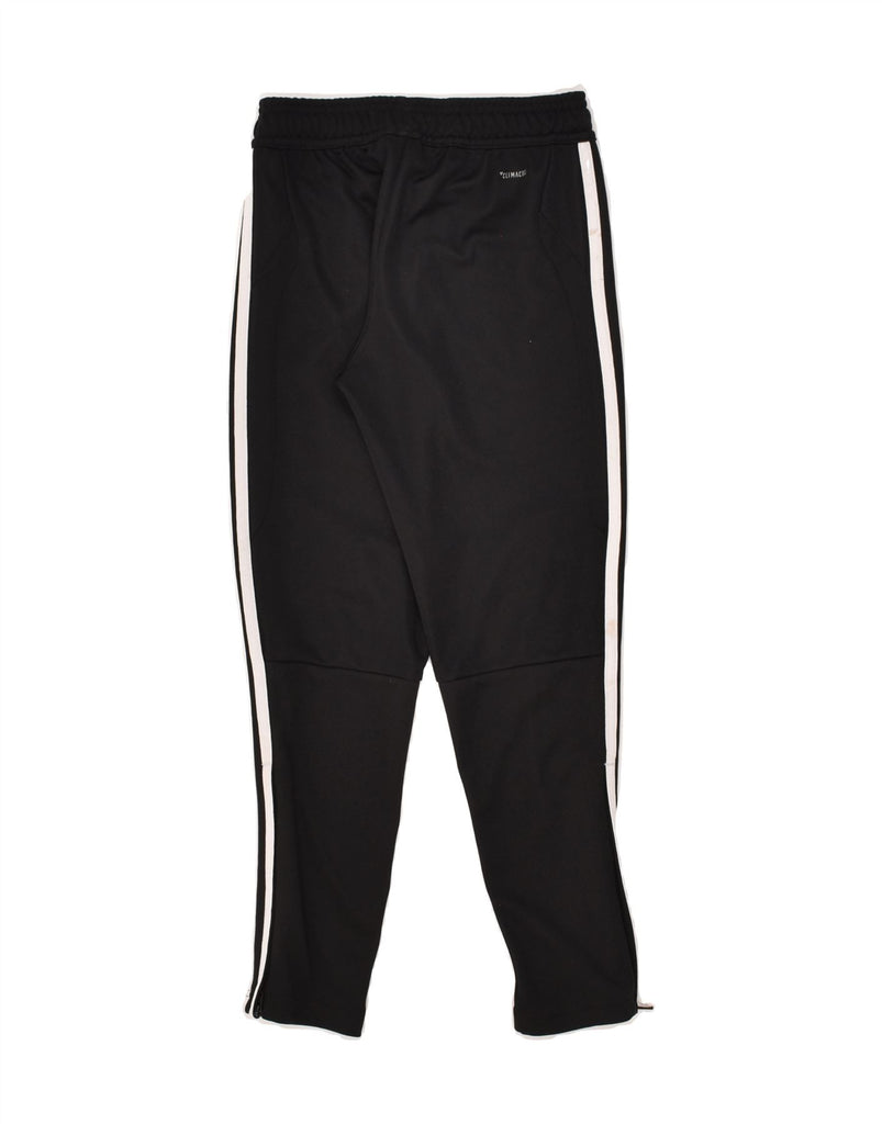 ADIDAS Boys Juventus Graphic Tracksuit Trousers 7-8 Years Black Polyester | Vintage Adidas | Thrift | Second-Hand Adidas | Used Clothing | Messina Hembry 