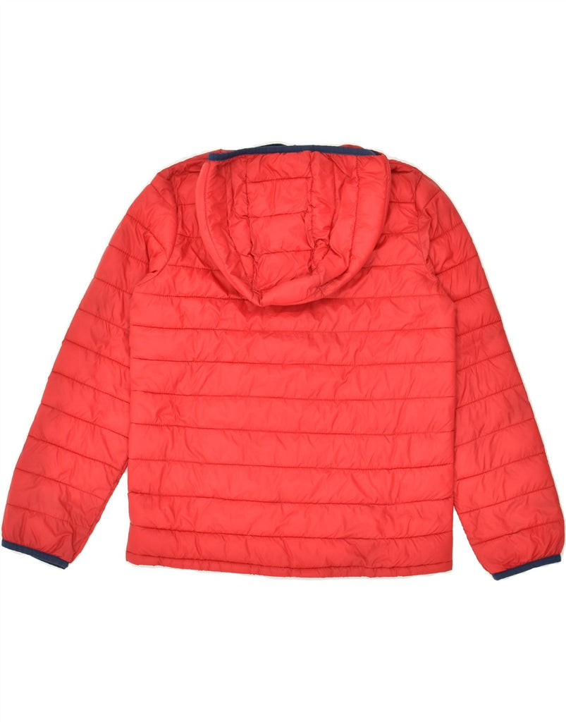 GAP Boys Hooded Padded Jacket 9-10 Years Large Red Polyester | Vintage Gap | Thrift | Second-Hand Gap | Used Clothing | Messina Hembry 