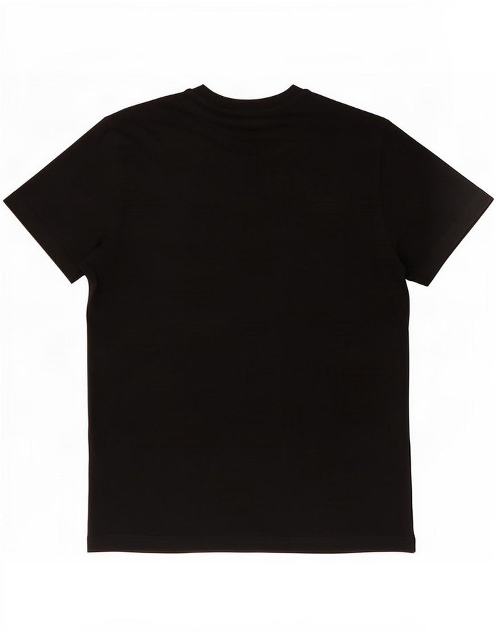 Diesel Mens Graphic T-Shirt Top Medium Black Cotton