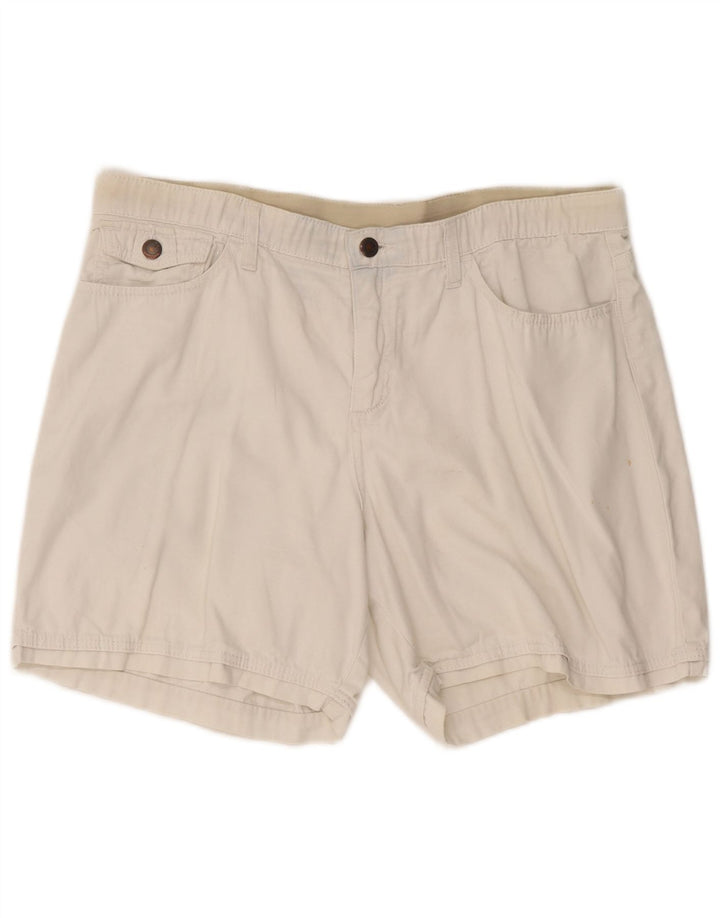 Lee Womens Casual Shorts W36 XL White