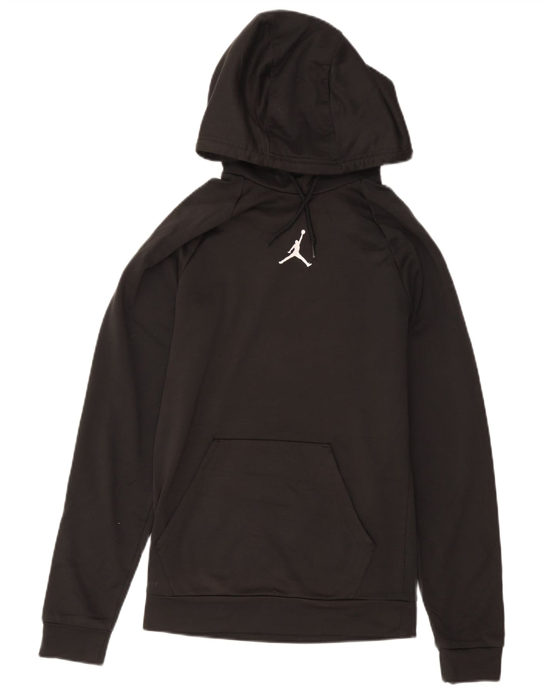 Jordan Mens Regular Fit Hoodie Jumper XS Black Polyester