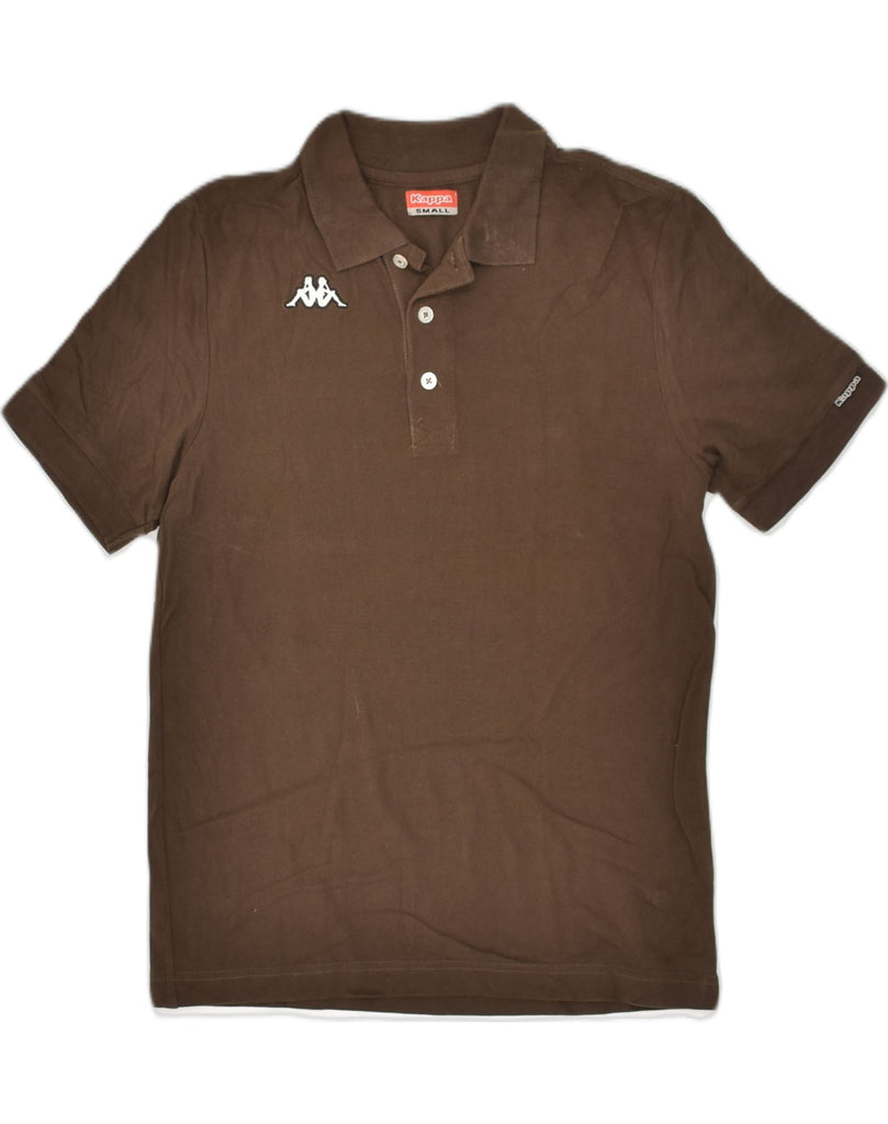 KAPPA Mens Polo Shirt Small Brown Cotton | Vintage Kappa | Thrift | Second-Hand Kappa | Used Clothing | Messina Hembry 