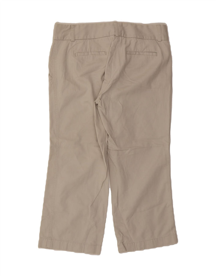 J. CREW Womens Favorite Fit Cropped Trousers US 8 Medium W30 L23 Grey Vintage J. Crew and Second-Hand J. Crew from Messina Hembry 