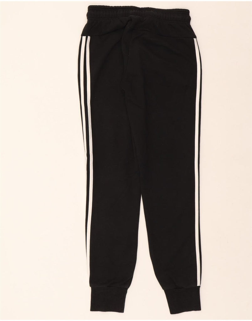 ADIDAS Mens Tracksuit Trousers Joggers XS  Black Cotton Vintage Adidas and Second-Hand Adidas from Messina Hembry 
