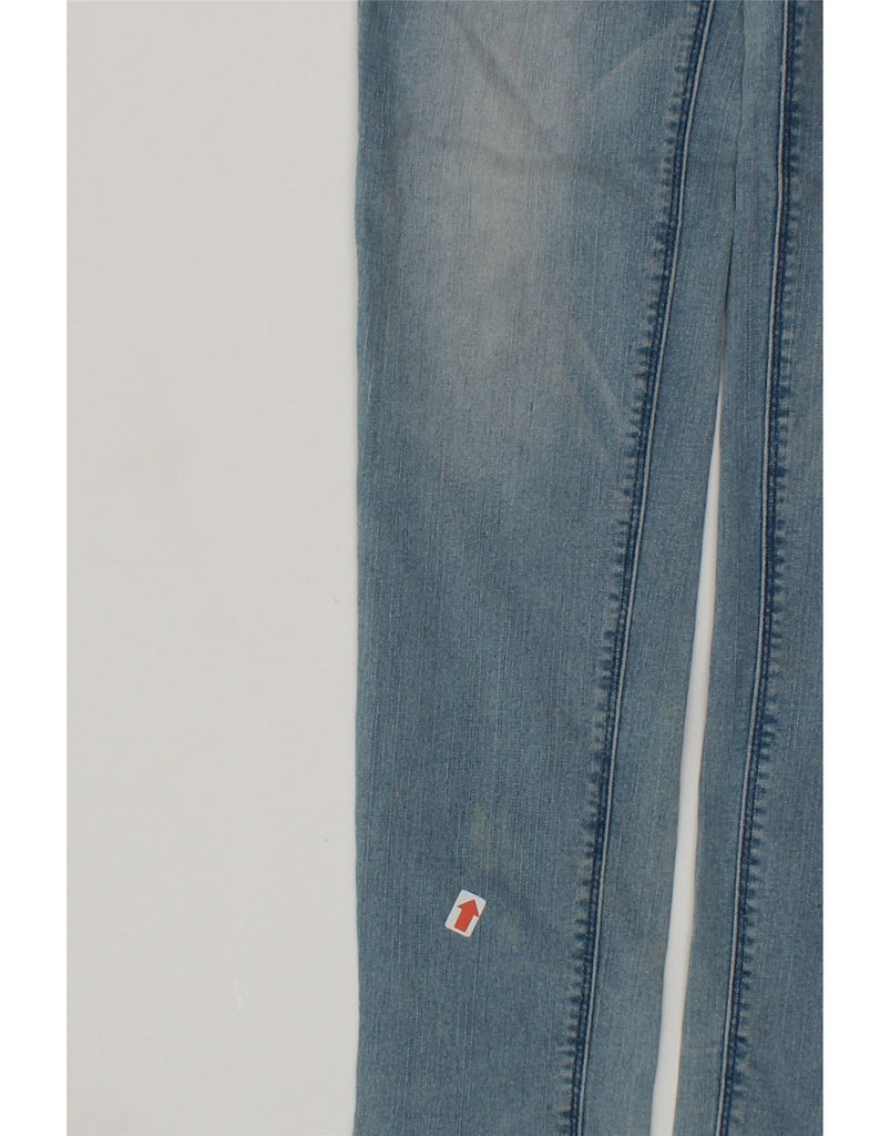 BENETTON Girls Skinny Jeans 15-16 Years 3XL  W28 L31  Blue Vintage Benetton and Second-Hand Benetton from Messina Hembry 