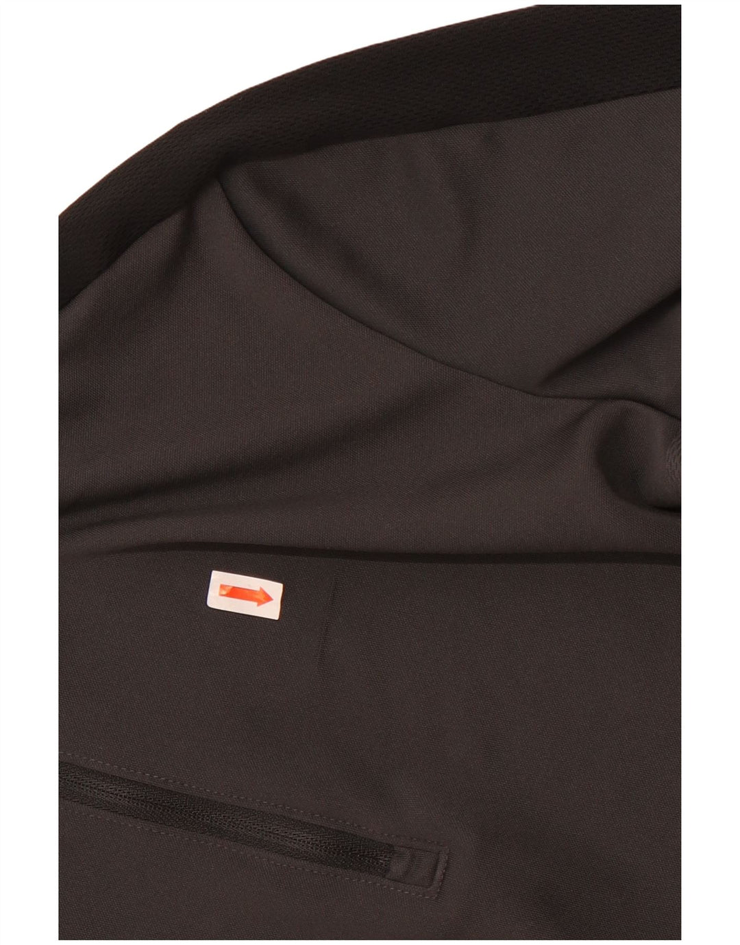 Nike Boys Dri Fit Top Long Sleeve 12-13 Years Large Grey Colourblock