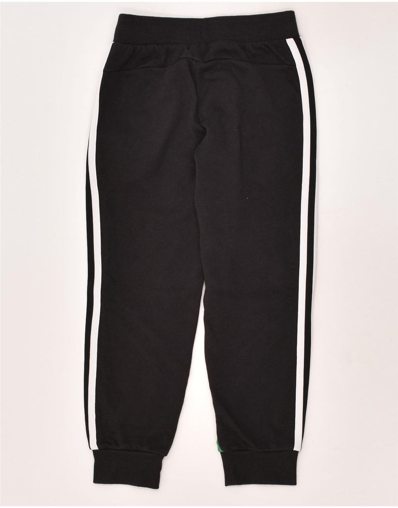 ADIDAS Boys Graphic Tracksuit Trousers Joggers 5-6 Years Black Colourblock | Vintage Adidas | Thrift | Second-Hand Adidas | Used Clothing | Messina Hembry 