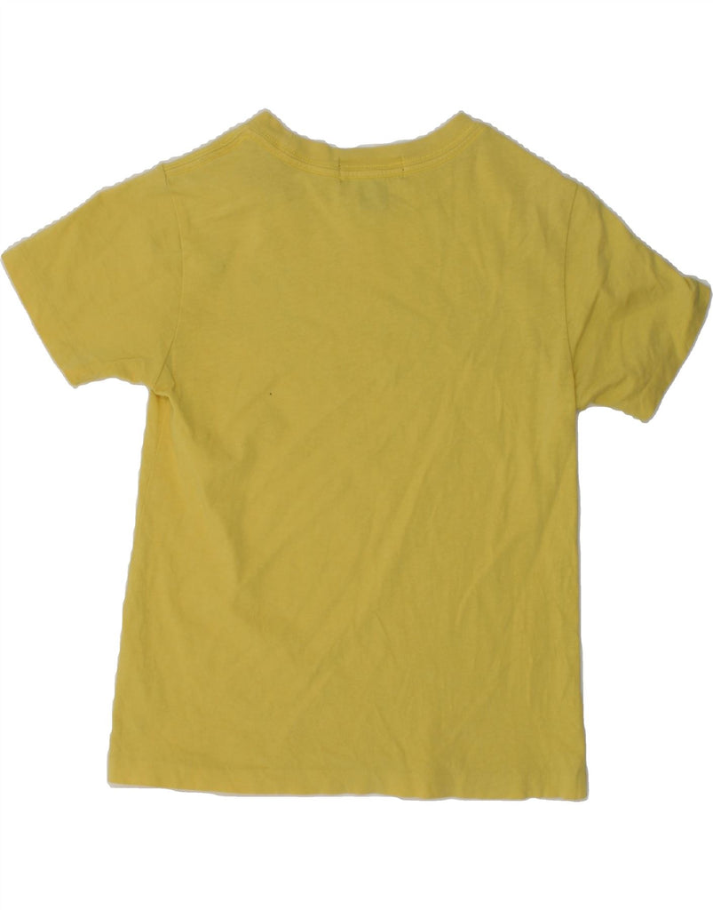 POLO RALPH LAUREN Boys Graphic T-Shirt Top 3-4 Years Yellow Cotton | Vintage Polo Ralph Lauren | Thrift | Second-Hand Polo Ralph Lauren | Used Clothing | Messina Hembry 