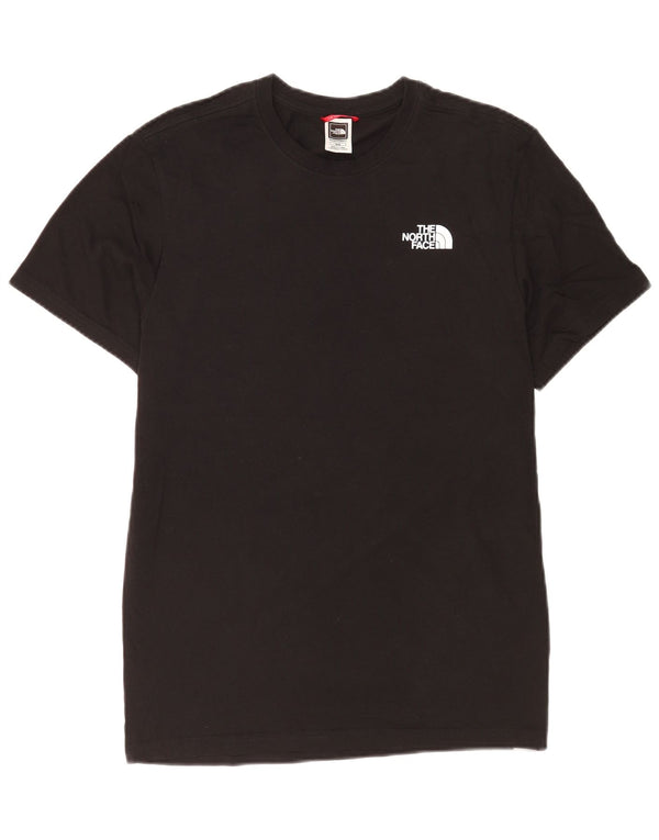 The North Face Mens Graphic T-Shirt Top Medium Black Cotton