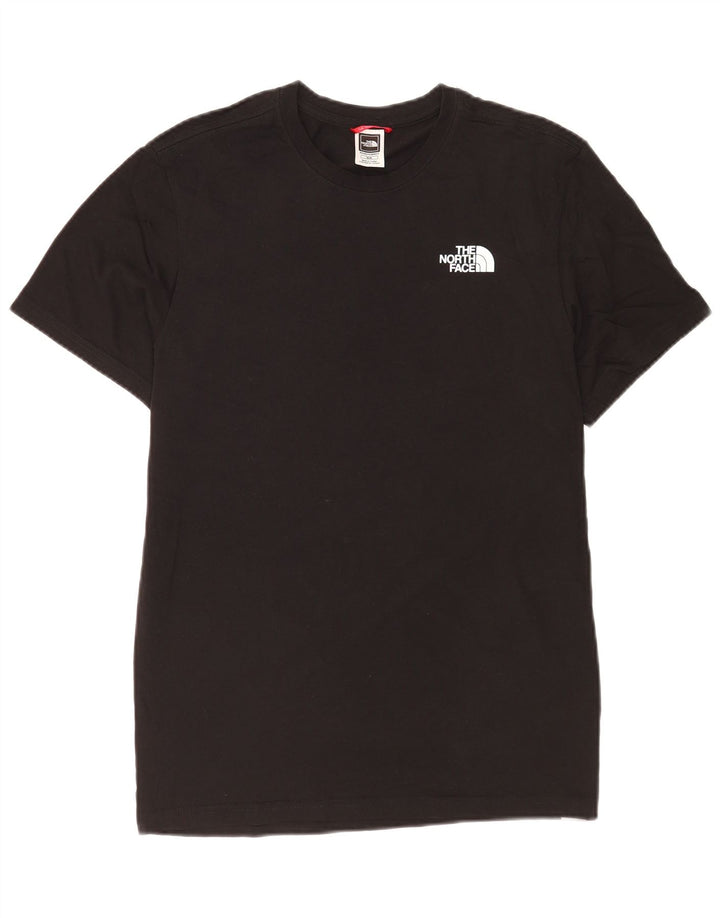 The North Face Mens Graphic T-Shirt Top Medium Black Cotton