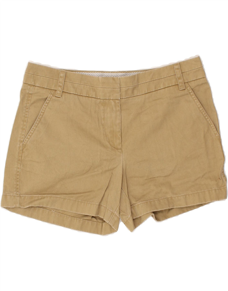 J. CREW Womens Chino Shorts US 6 Medium W32 Beige Cotton | Vintage J. Crew | Thrift | Second-Hand J. Crew | Used Clothing | Messina Hembry 