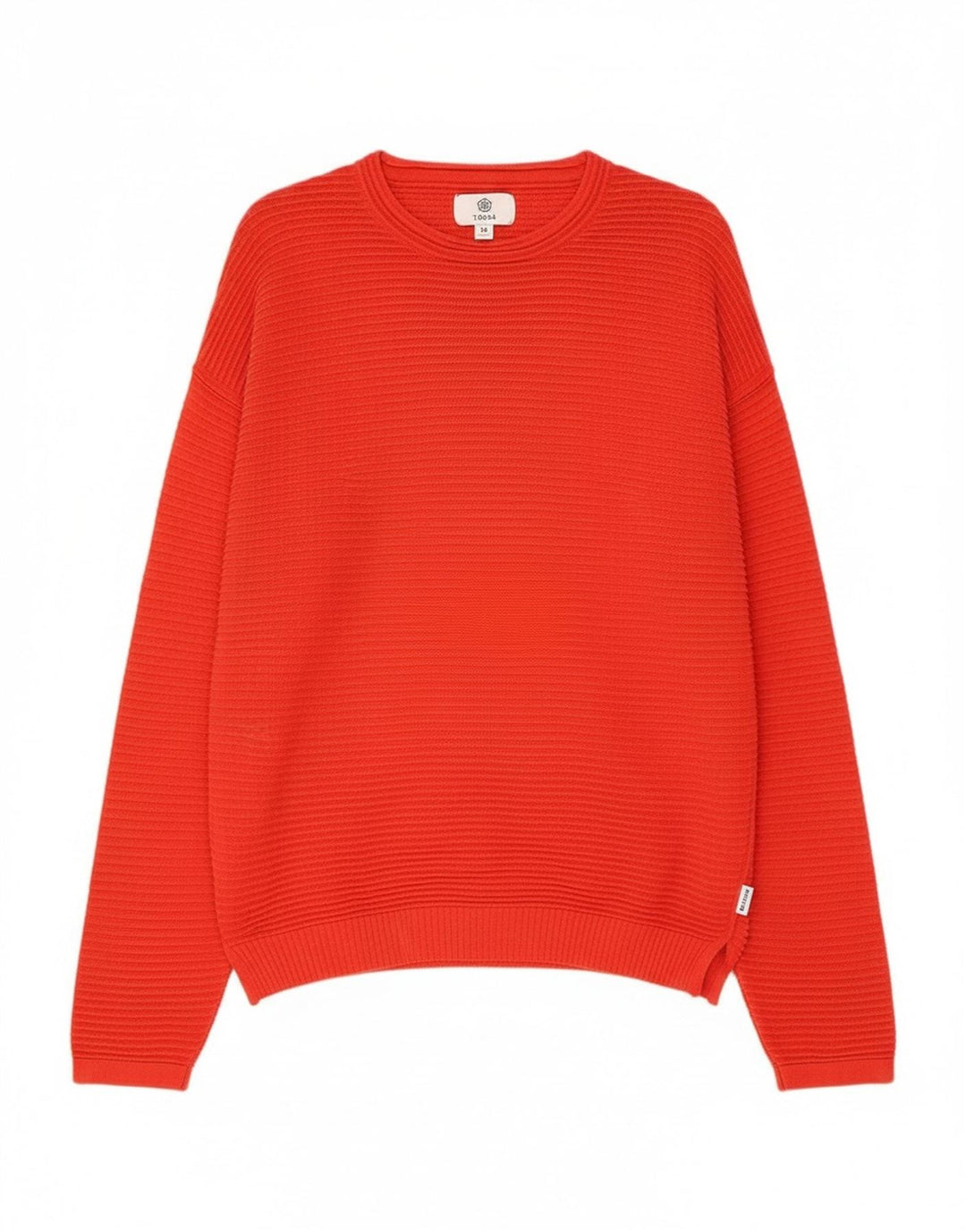 Tog 24 Womens Crew Neck Jumper Sweater UK 10 Small Red
