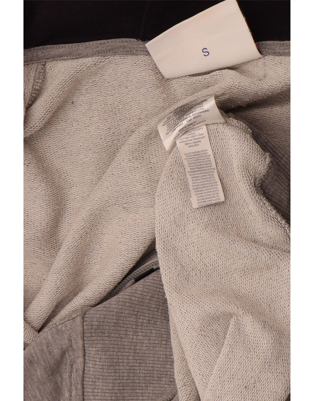 Genuine Merchandise Mens Yankees Zip Hoodie Sweater Small Grey Flecked