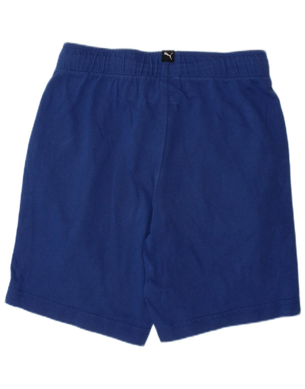PUMA Boys Sport Shorts 7-8 Years Blue