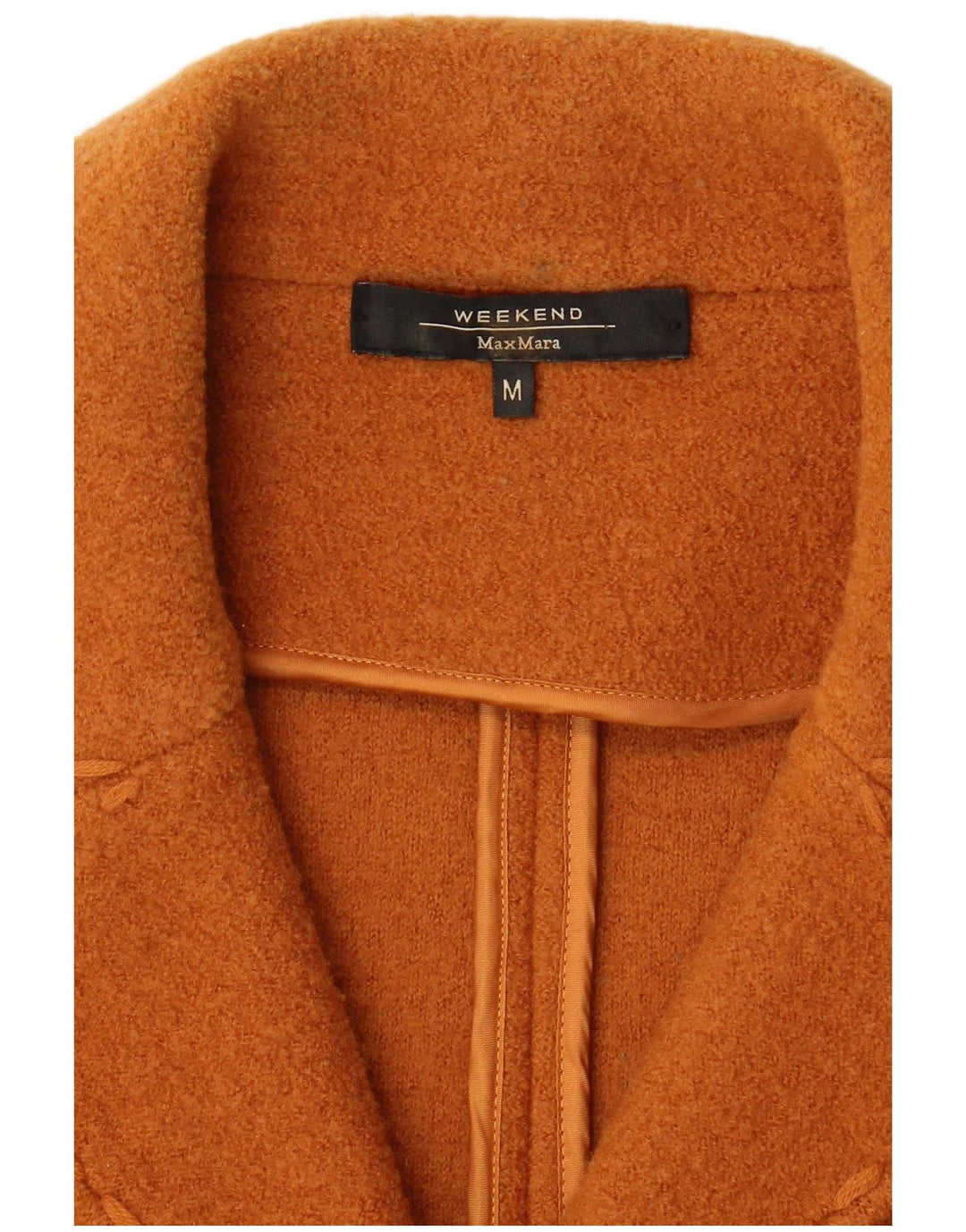 Max Mara Womens Weekend 2 Button Blazer Jacket UK 12 Medium Orange