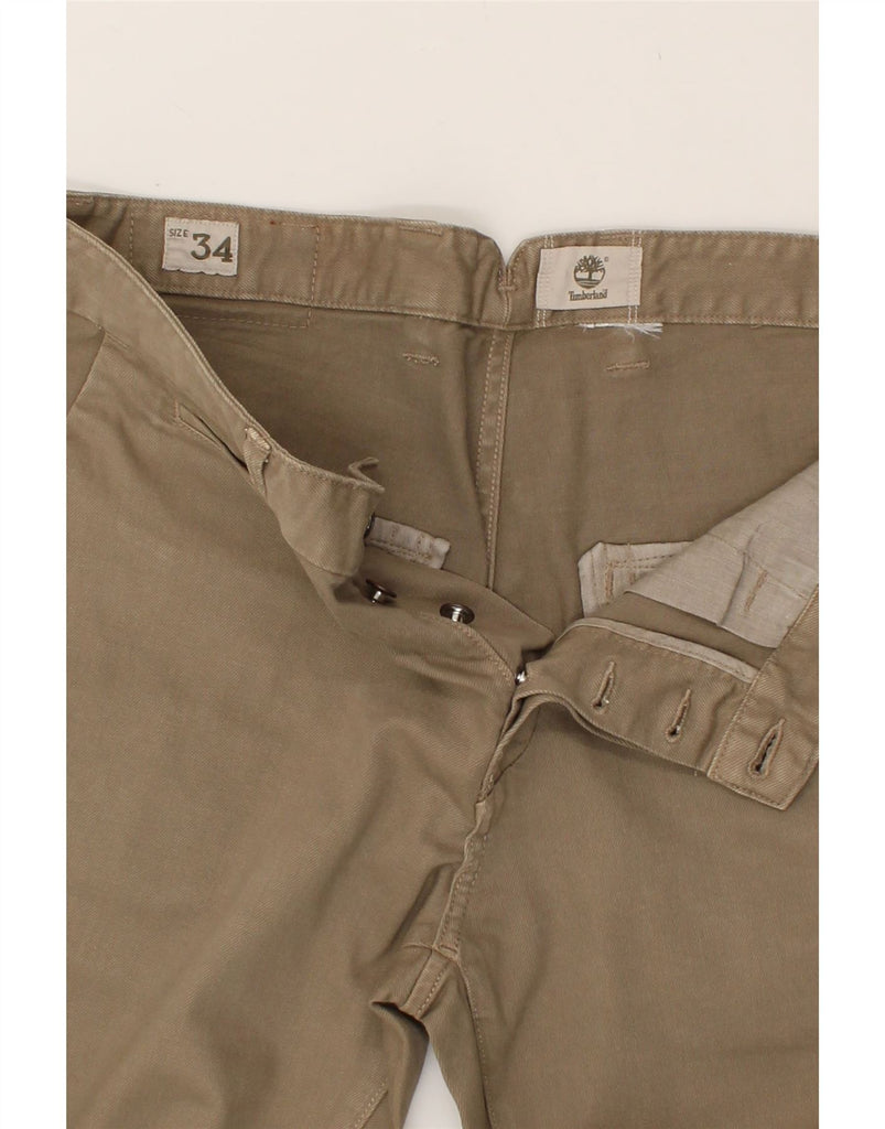 TIMBERLAND Mens Slim Chino Trousers W34 L30 Beige | Vintage Timberland | Thrift | Second-Hand Timberland | Used Clothing | Messina Hembry 