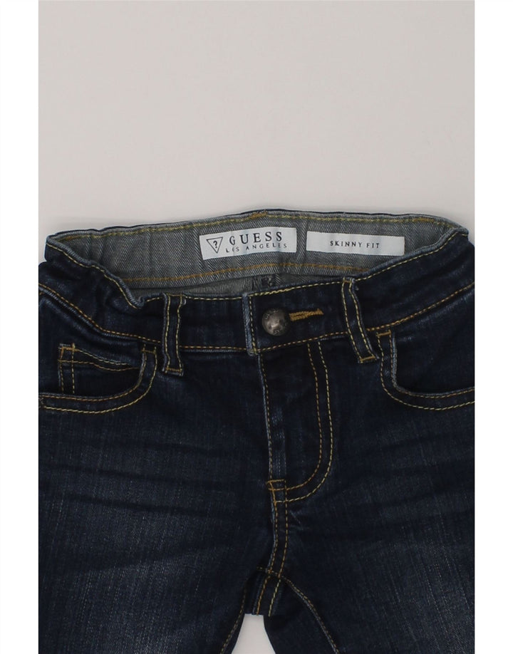 GUESS Girls Skinny Jeans 4-5 Years W20 L12 Navy Blue | Vintage Guess | Thrift | Second-Hand Guess | Used Clothing | Messina Hembry 