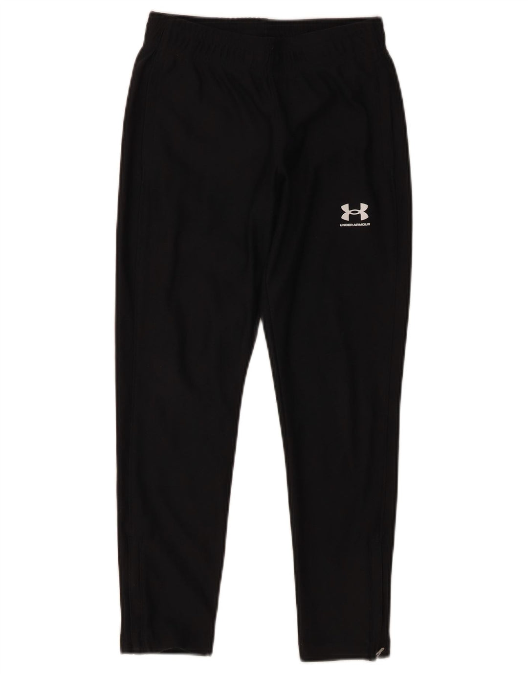 Under Armour Girls Tracksuit Trousers 7-8 Years Small Black Polyester