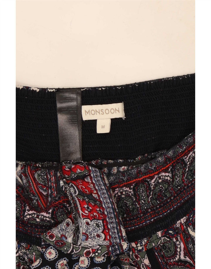 Monsoon Womens Gypsy Skirt Medium W30 Multicoloured Patchwork Viscose