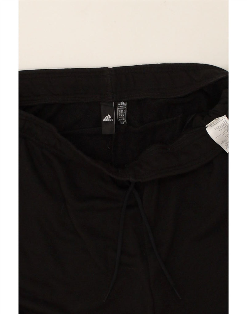 ADIDAS Mens Graphic Sport Shorts XL Black Cotton | Vintage Adidas | Thrift | Second-Hand Adidas | Used Clothing | Messina Hembry 