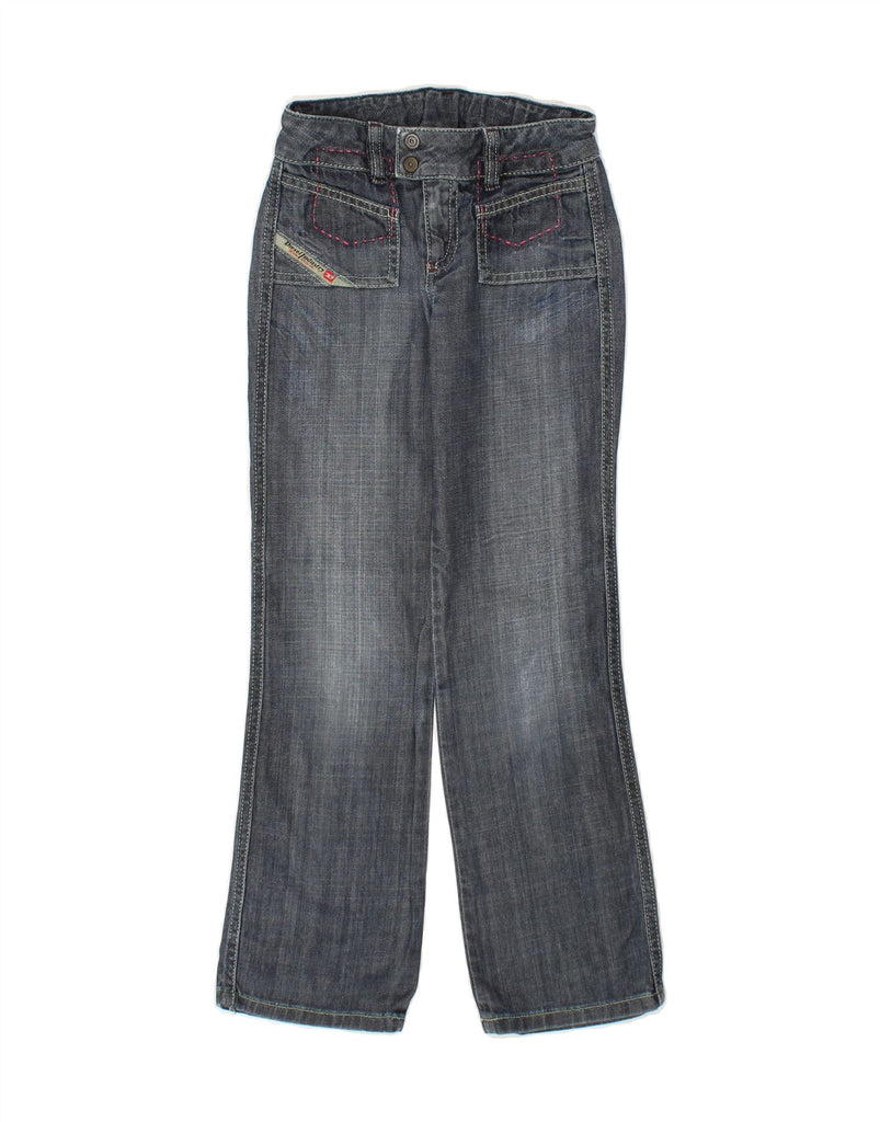 DIESEL Girls Bootcut Jeans 6-7 Years W22 L24 Blue Cotton Vintage Diesel and Second-Hand Diesel from Messina Hembry 