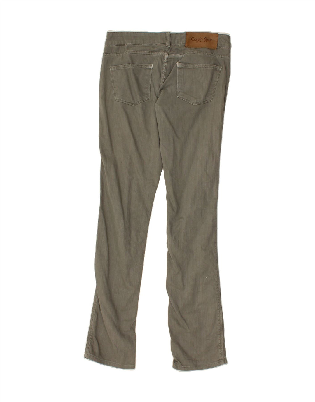 CALVIN KLEIN Womens Slim Jeans US 4 Small W27 L31 Grey Cotton Vintage Calvin Klein and Second-Hand Calvin Klein from Messina Hembry 