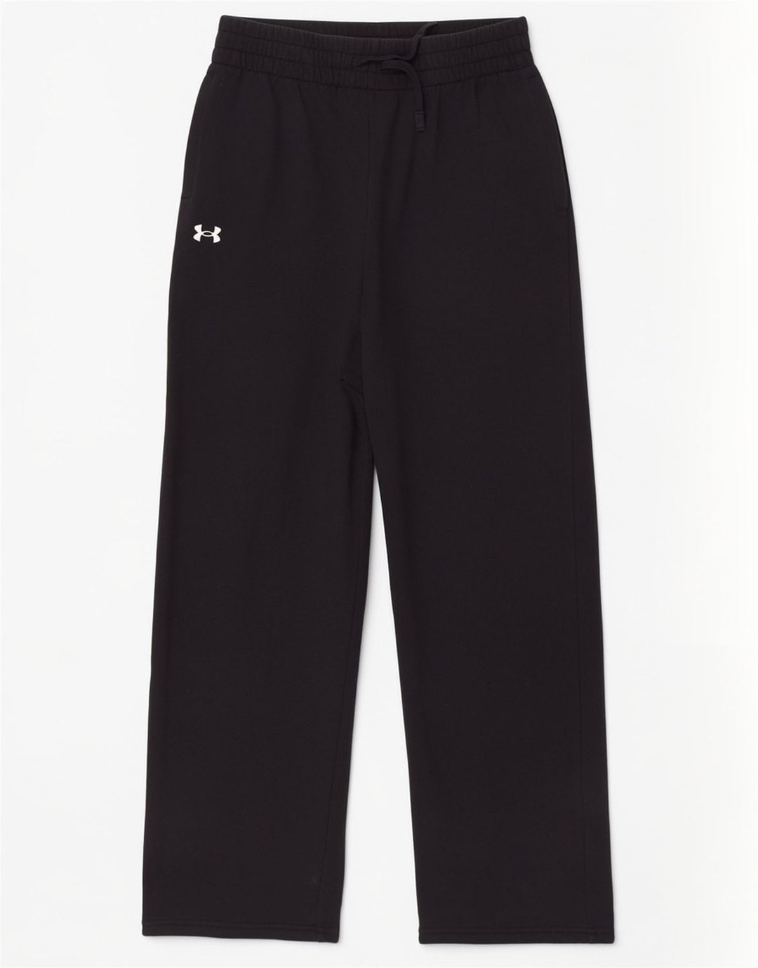 Under Armour Mens Tracksuit Trousers Medium  Black Cotton