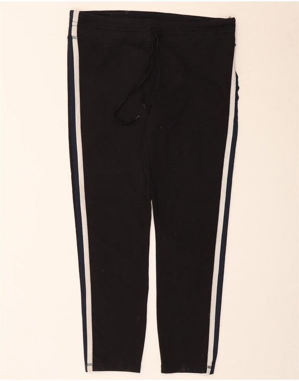 J. Crew Womens Tracksuit Trousers UK 16 Large  Black Nylon
