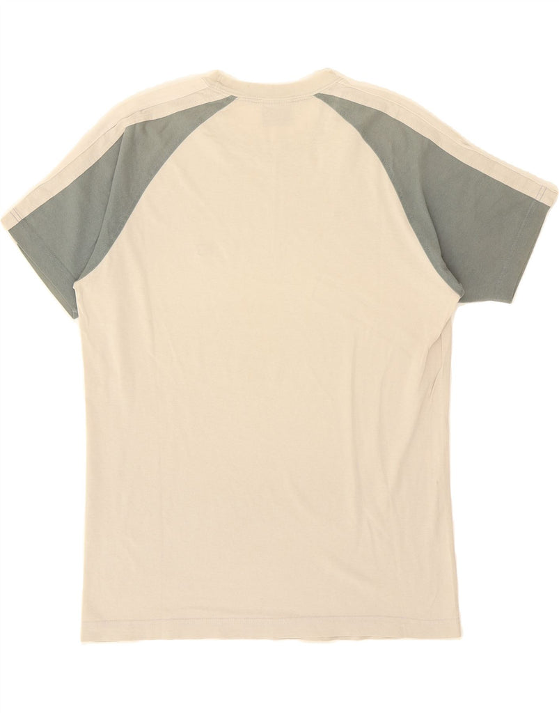 CHAMPION Mens T-Shirt Top Medium White Colourblock Cotton Vintage Champion and Second-Hand Champion from Messina Hembry 