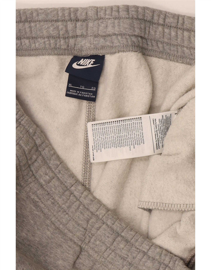 Nike Mens Tracksuit Trousers Joggers XL Grey Cotton