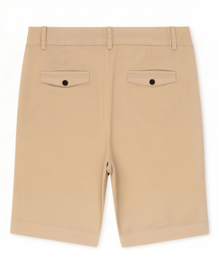 Zara Womens Chino Shorts Large W32 Beige