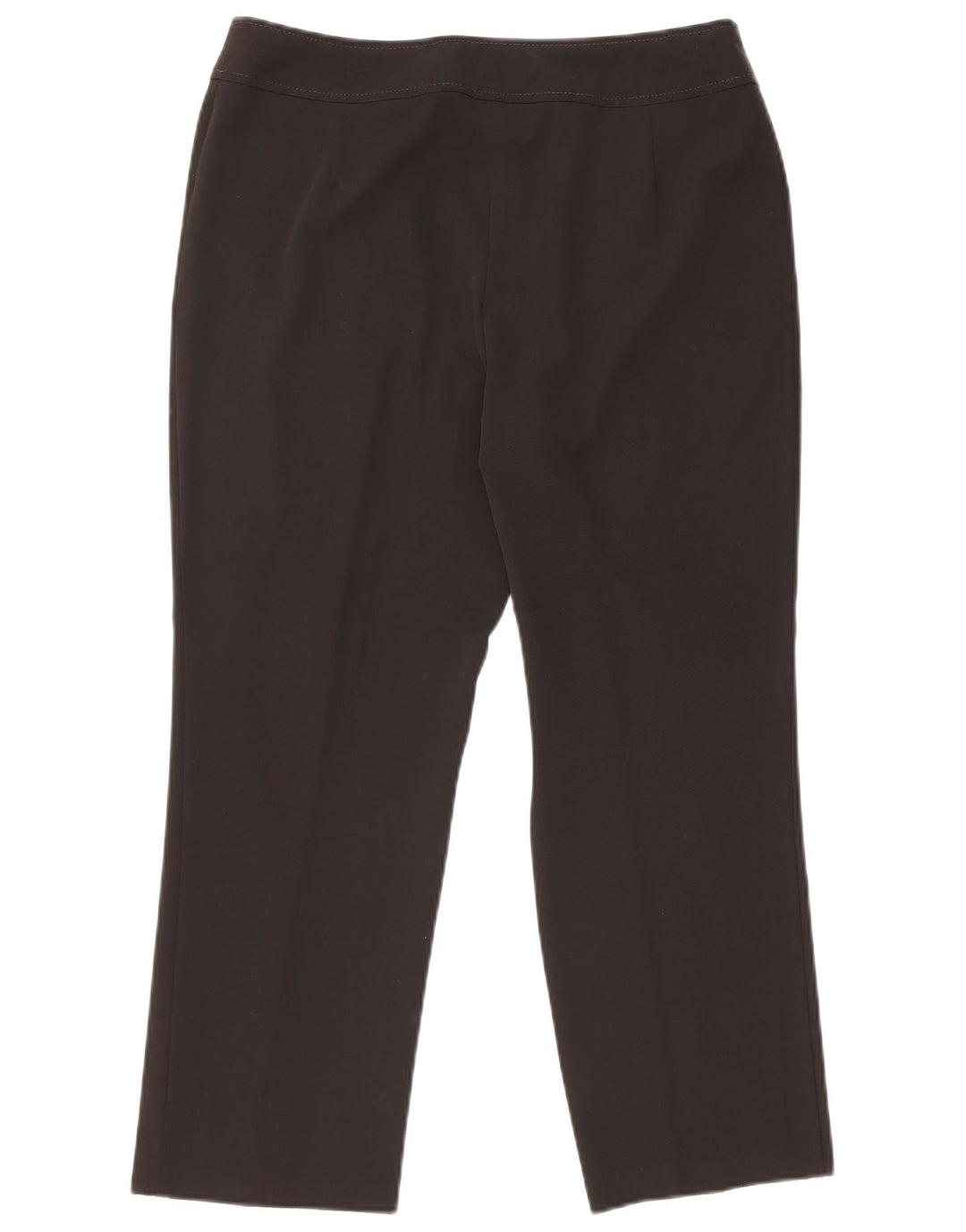 MARKS & SPENCER Womens Cropped Trousers UK 12 Medium W30 L24 Black